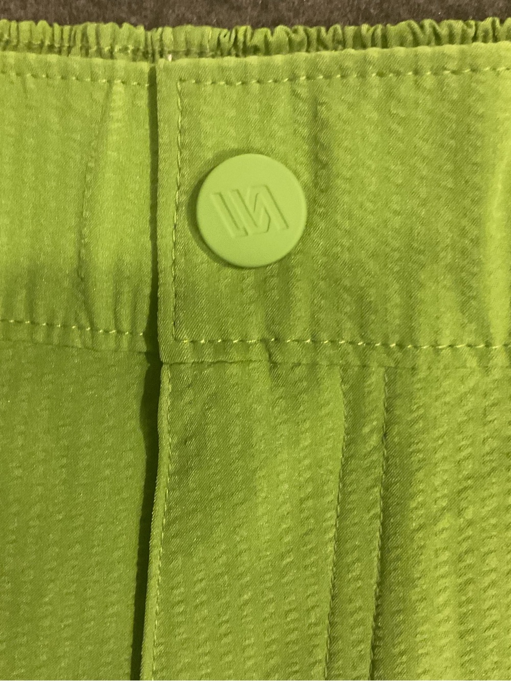 NWT VRST Men's Neon Green Athletic Shorts - Lightweight Performance M - Picture 2 of 11